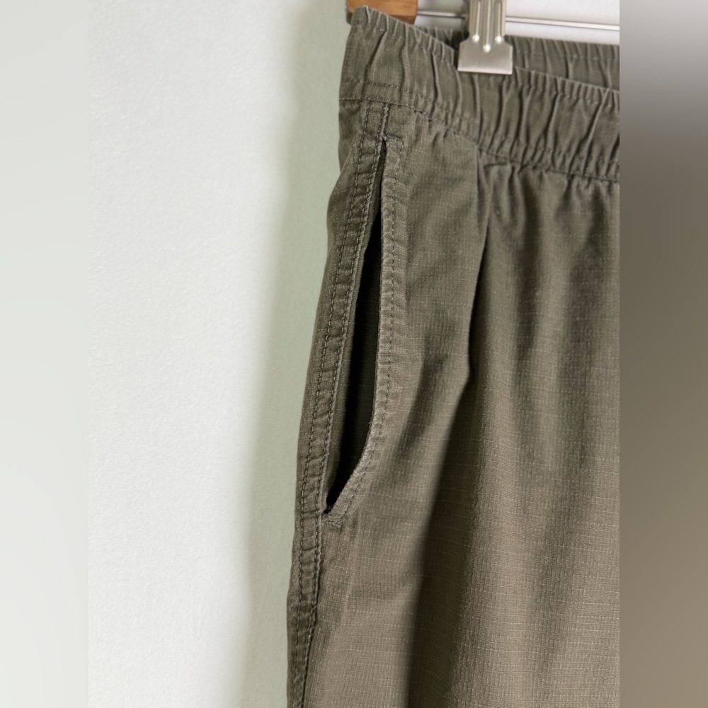 Vuori Men’s Dark Oregano Ripstop Drawstring Jogger Pants Organic Cotton Sz XS - Picture 4 of 10